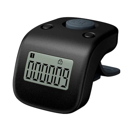 New Rechargeable LED Backlight Finger Counter Tasbeeh